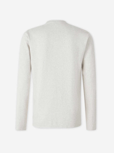 The Row Hombre Barcelona Jersey Fino de Cuello Redondo color Beige sku 554-000022 01 - Foto 2