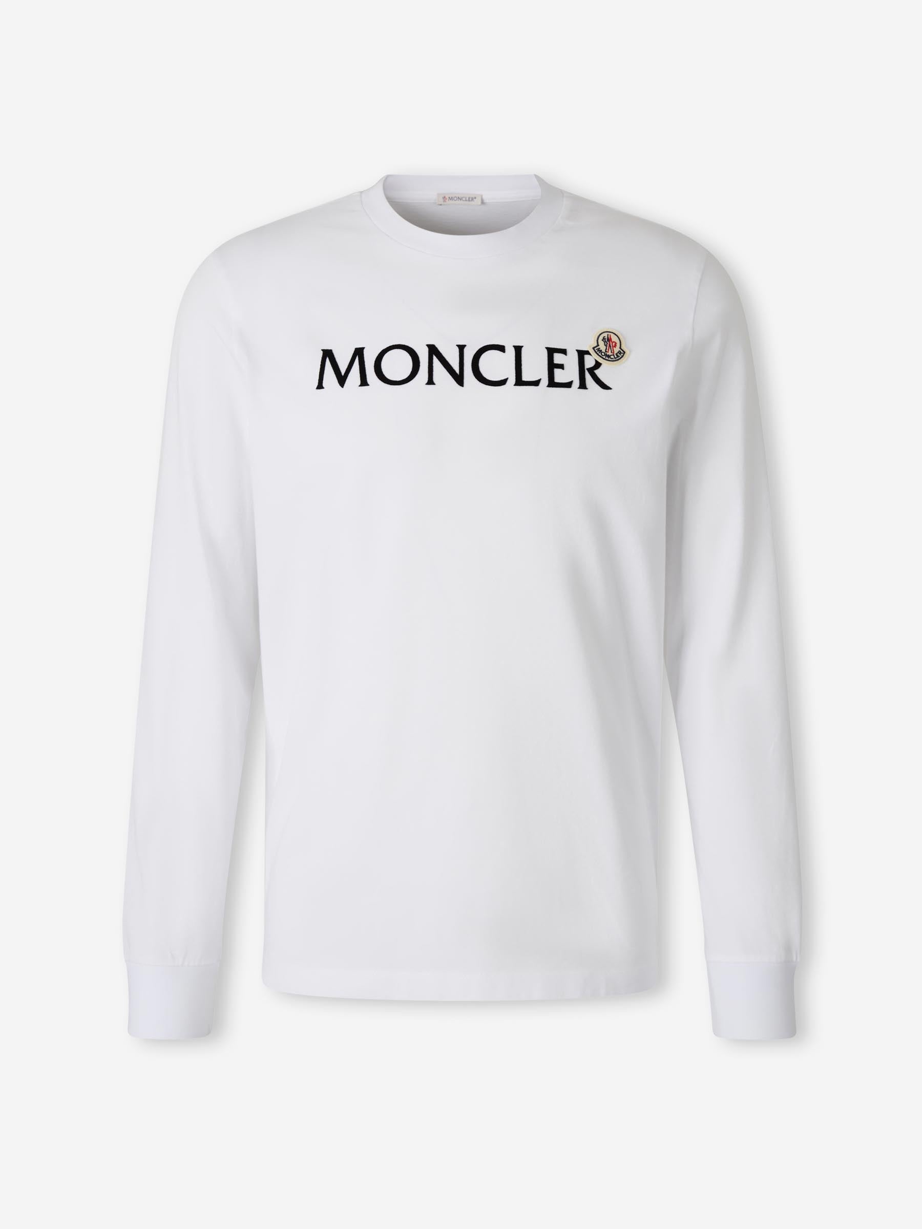 Moncler Hombre Barcelona Camiseta Manga Larga color Blanco sku 554-000024 01 - Foto 1
