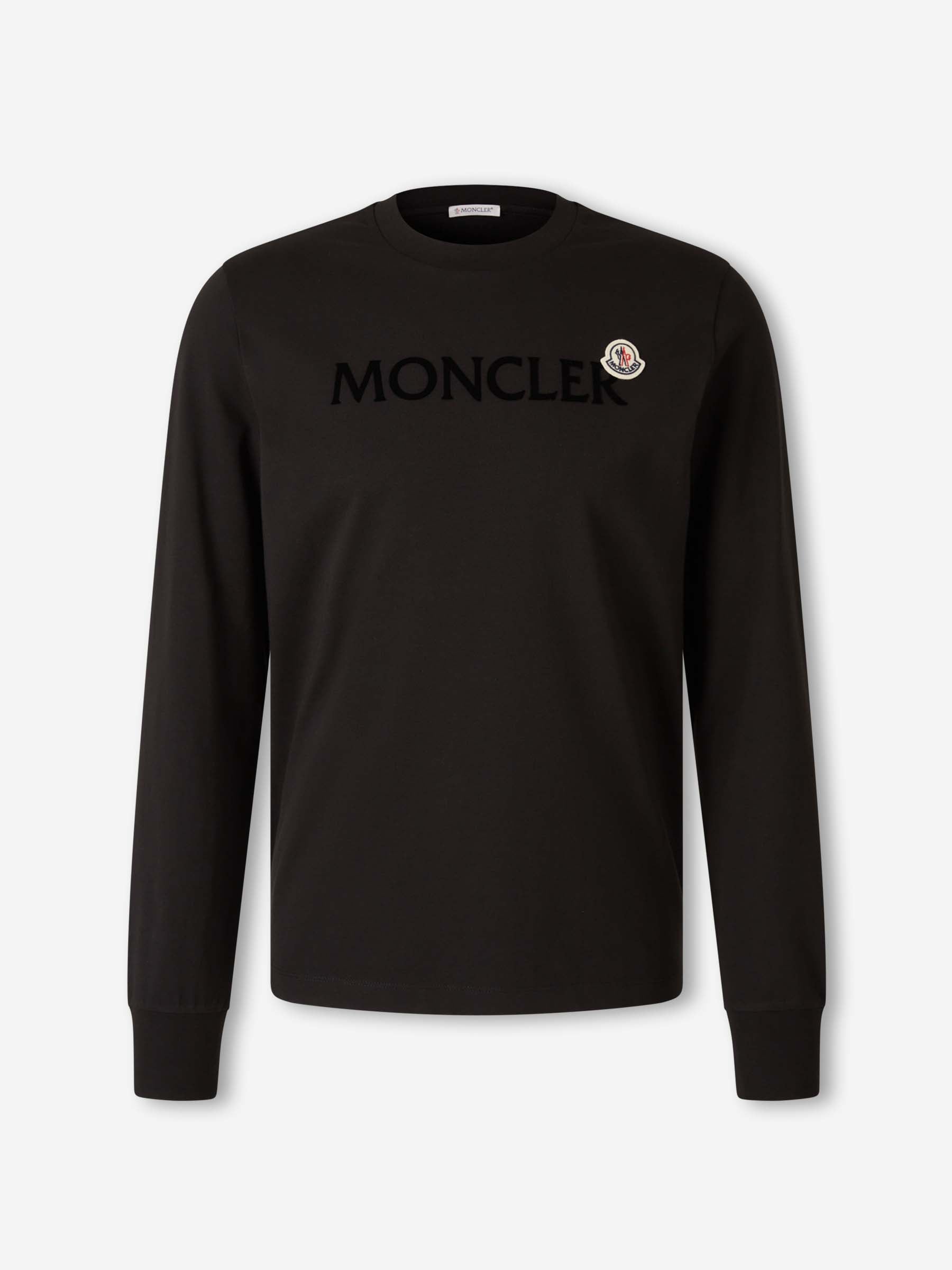 Moncler Hombre Barcelona Camiseta Manga Larga color Blanco sku 554-000024 02 - Foto 1