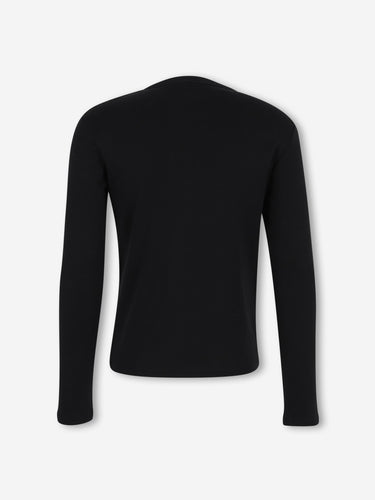 Rhude Hombre Barcelona Camiseta Cuello Redondo color Negro sku 554-000027 01 - Foto 2