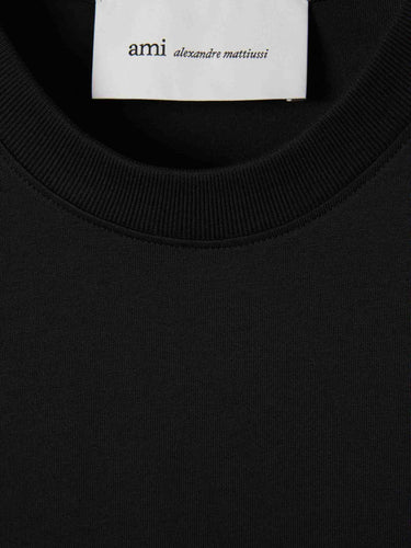 Ami Paris Hombre Barcelona Camiseta Manga Larga color Negro sku 554-000032 02 - Foto 3