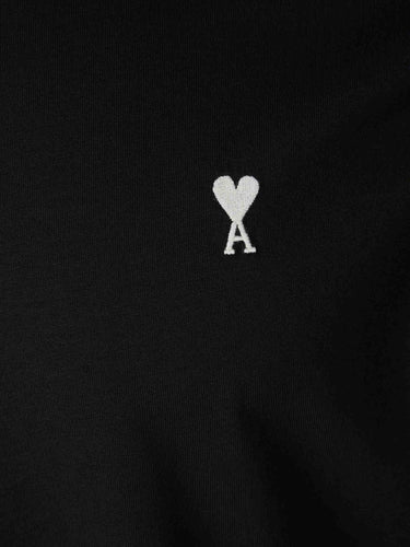Ami Paris Hombre Barcelona Camiseta Manga Larga color Negro sku 554-000032 02 - Foto 4