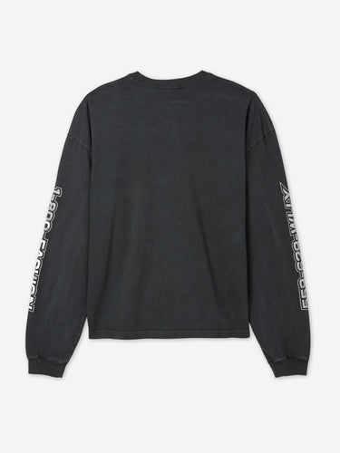 Willy Chavarria Hombre Barcelona Camiseta Manga Larga color Negro sku 554-000035 01 - Foto 3