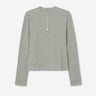 Carrer Hombre Barcelona Camiseta Lis Henley color Gris sku 554-000036 02 - Foto 1
