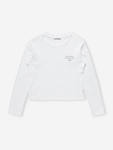 Acne Studios Hombre Barcelona Camiseta Estampado 1996 color Blanco sku 554-000038 01 - Foto 1