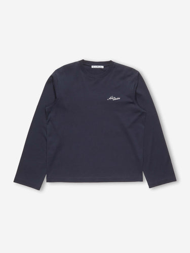 Acne Studios Hombre Barcelona Camiseta Manga Larga color Azul Marino sku 554-000040 01 - Foto 1