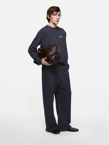 Acne Studios Hombre Barcelona Camiseta Manga Larga color Azul Marino sku 554-000040 01 - Foto 2