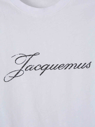 Jacquemus Hombre Barcelona Camiseta Logo Manga Larga color Blanco sku 554-000042 01 - Foto 3