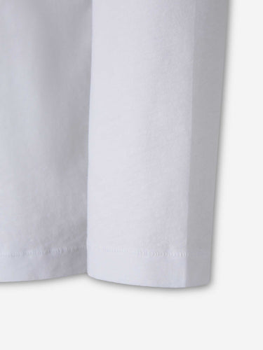Jacquemus Hombre Barcelona Camiseta Logo Manga Larga color Blanco sku 554-000042 01 - Foto 4