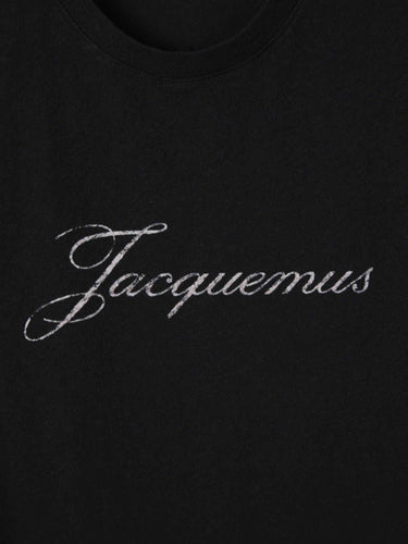 Jacquemus Hombre Barcelona Camiseta Logo Manga Larga color Negro sku 554-000042 02 - Foto 3