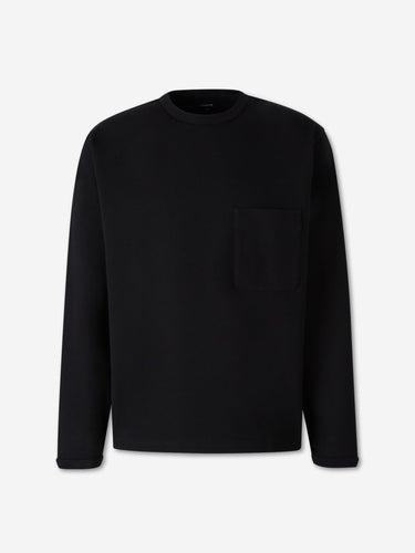 Lemaire Hombre Barcelona Camiseta Manga Larga color Negro sku 554-000048 01 - Foto 1