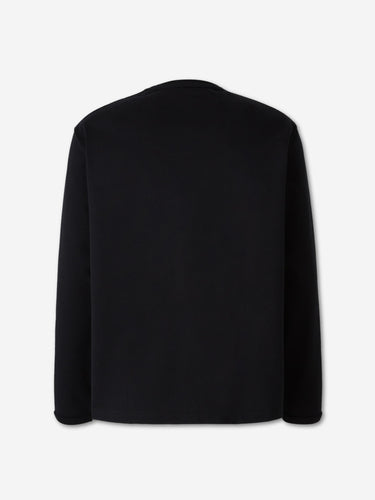 Lemaire Hombre Barcelona Camiseta Manga Larga color Negro sku 554-000048 01 - Foto 2