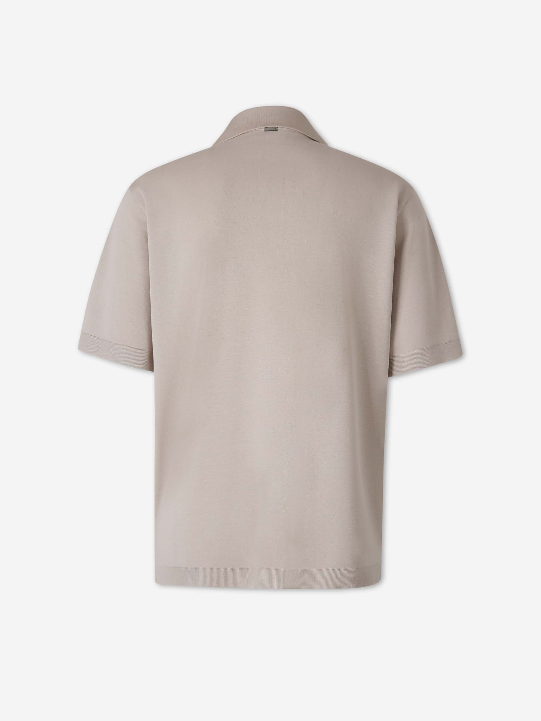 Herno Hombre Barcelona Camisa Punto color Taupe sku 555-000004 02 - Foto 2