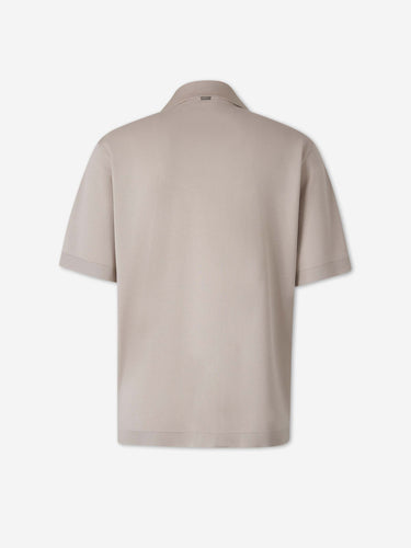Herno Hombre Barcelona Camisa Punto color Taupe sku 555-000004 02 - Foto 2