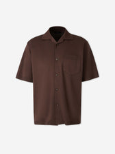 Herno Hombre Barcelona Camisa Punto color Marrón Oscuro sku 555-000004 03 - Foto 1