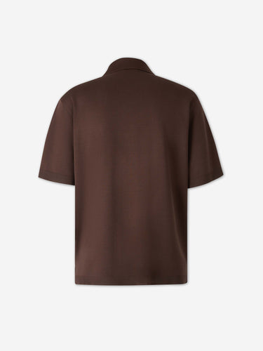 Herno Hombre Barcelona Camisa Punto color Marrón Oscuro sku 555-000004 03 - Foto 2