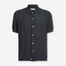 Brunello Cucinelli Hombre Barcelona Polo Abotonado Lino color Azul Noche sku 555-000006 01 - Foto 1