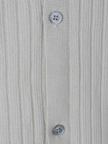 Lardini Hombre Barcelona Camisa Punto Algodón color Verde Manzana sku 555-000009 02 - Foto 3