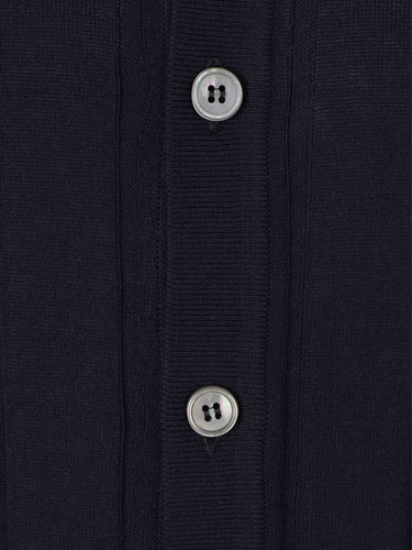 Santa Eulalia Hombre Barcelona Cárdigan Manga Corta color Azul Marino sku 555-000010 01 - Foto 3