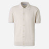 Gran Sasso Hombre Barcelona Polo Punto Algodón color Beige sku 555-000011 01 - Foto 1