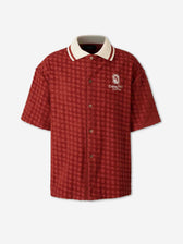 Amiri Hombre Barcelona Camisa Punto Casual color Terracota sku 555-000013 01 - Foto 1