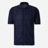 Santa Eulalia Hombre Barcelona Camisa Punto Lino color Azul Marino sku 555-000017 02 - Foto 1