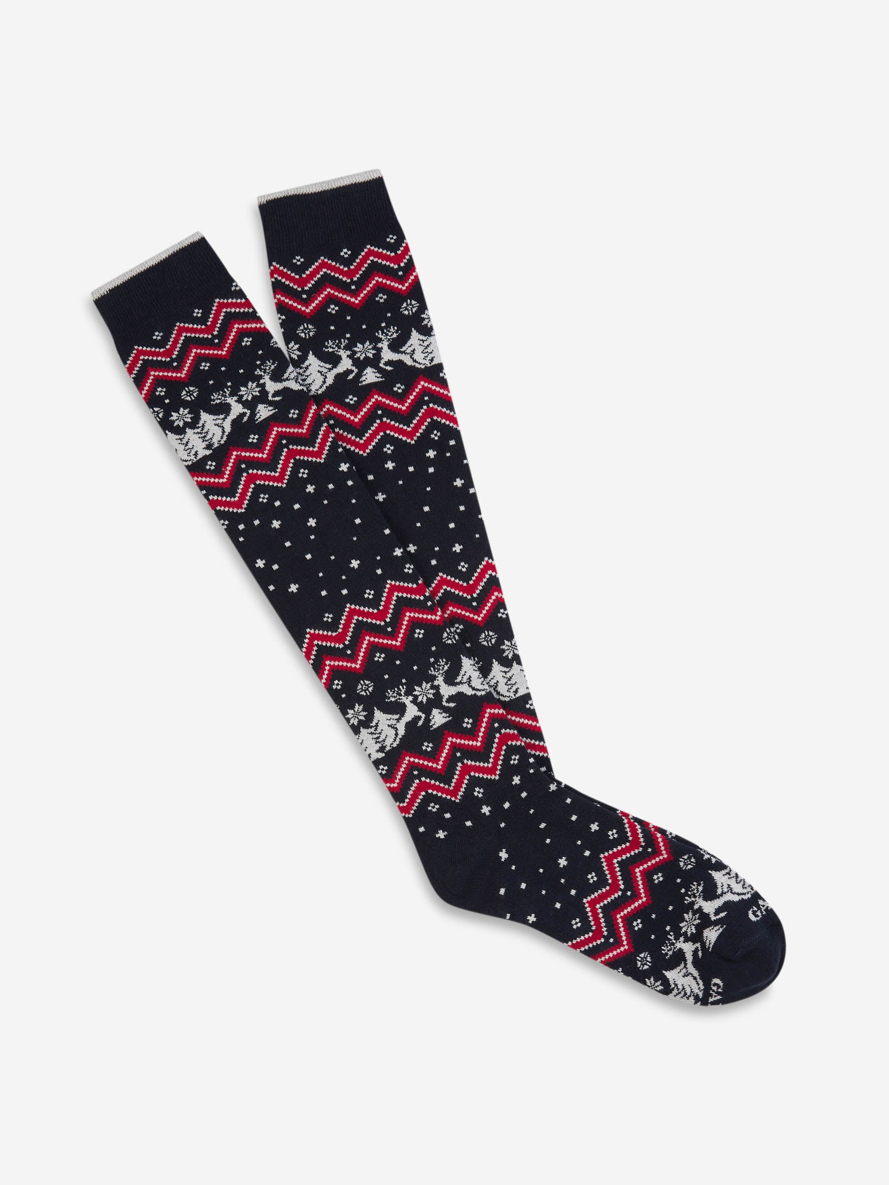 Gallo Hombre Barcelona Calcetines Navideños Strelizia color Azul Noche sku 641-000200 01 - Foto 1