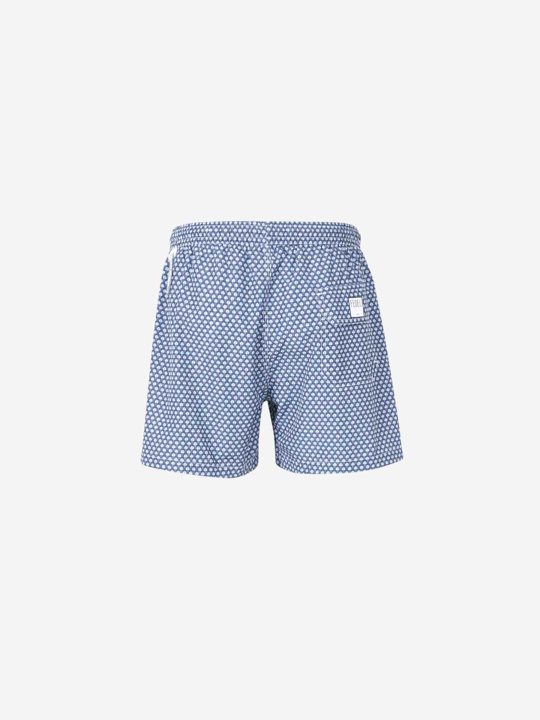 Fedeli Hombre Barcelona Bañador Estampado Medusas color Azul Marino sku 561-001354 01 - Foto 2