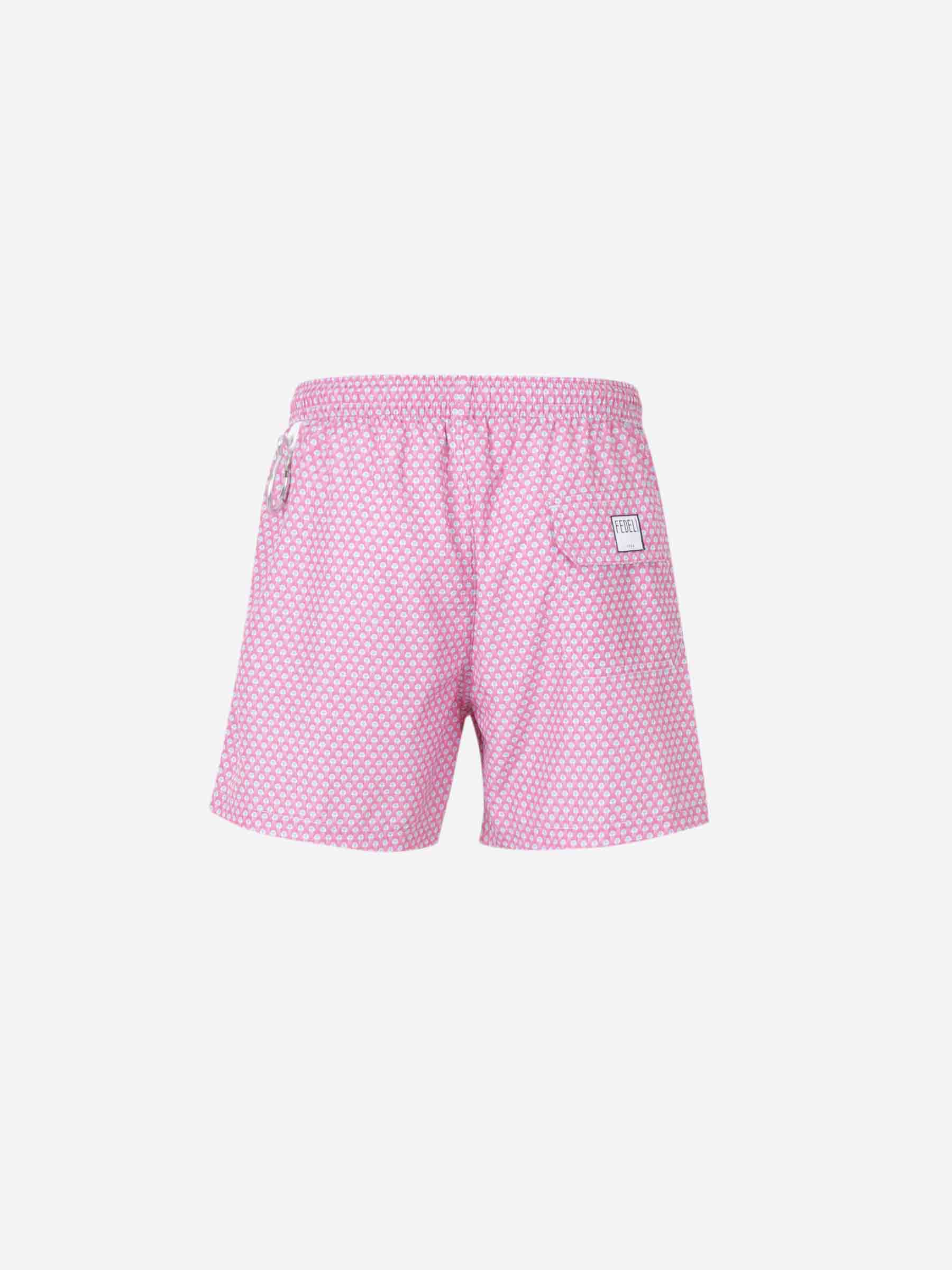 Fedeli Hombre Barcelona Bañador Estampado Medusas color Rosa sku 561-001354 03 - Foto 2