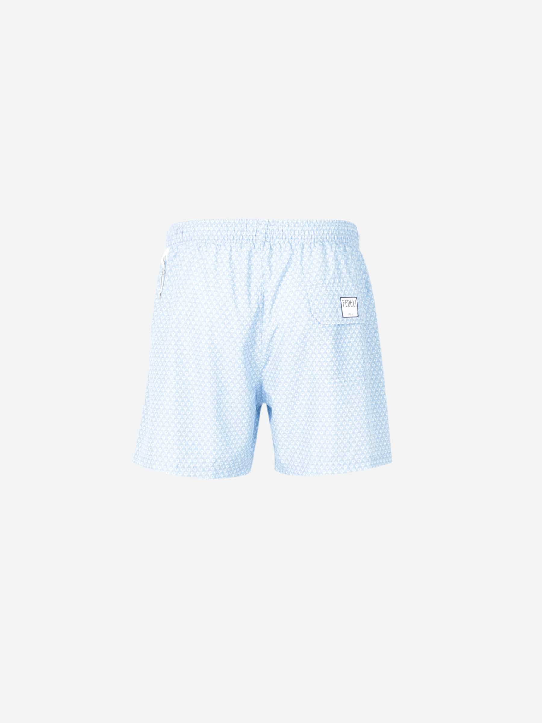 Fedeli Hombre Barcelona Bañador Estampado Medusas color Azul sku 561-001354 04 - Foto 2