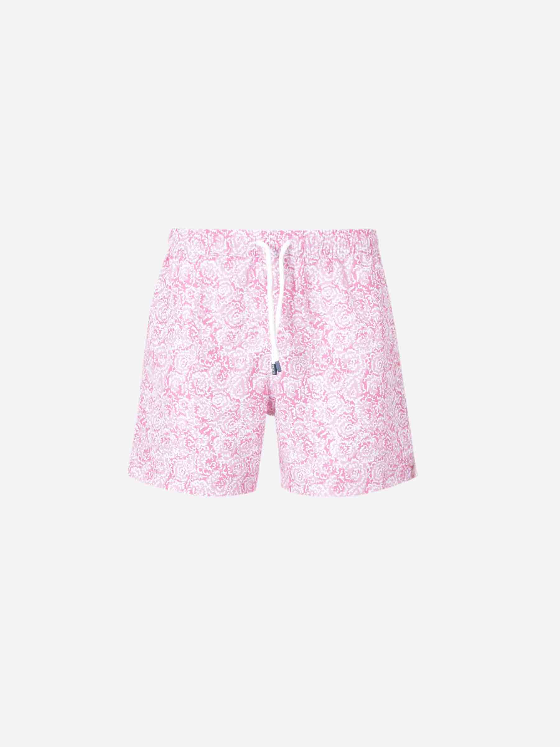 Fedeli Hombre Barcelona Bañador Estampado Floral color Rosa sku 561-001355 01 - Foto 1