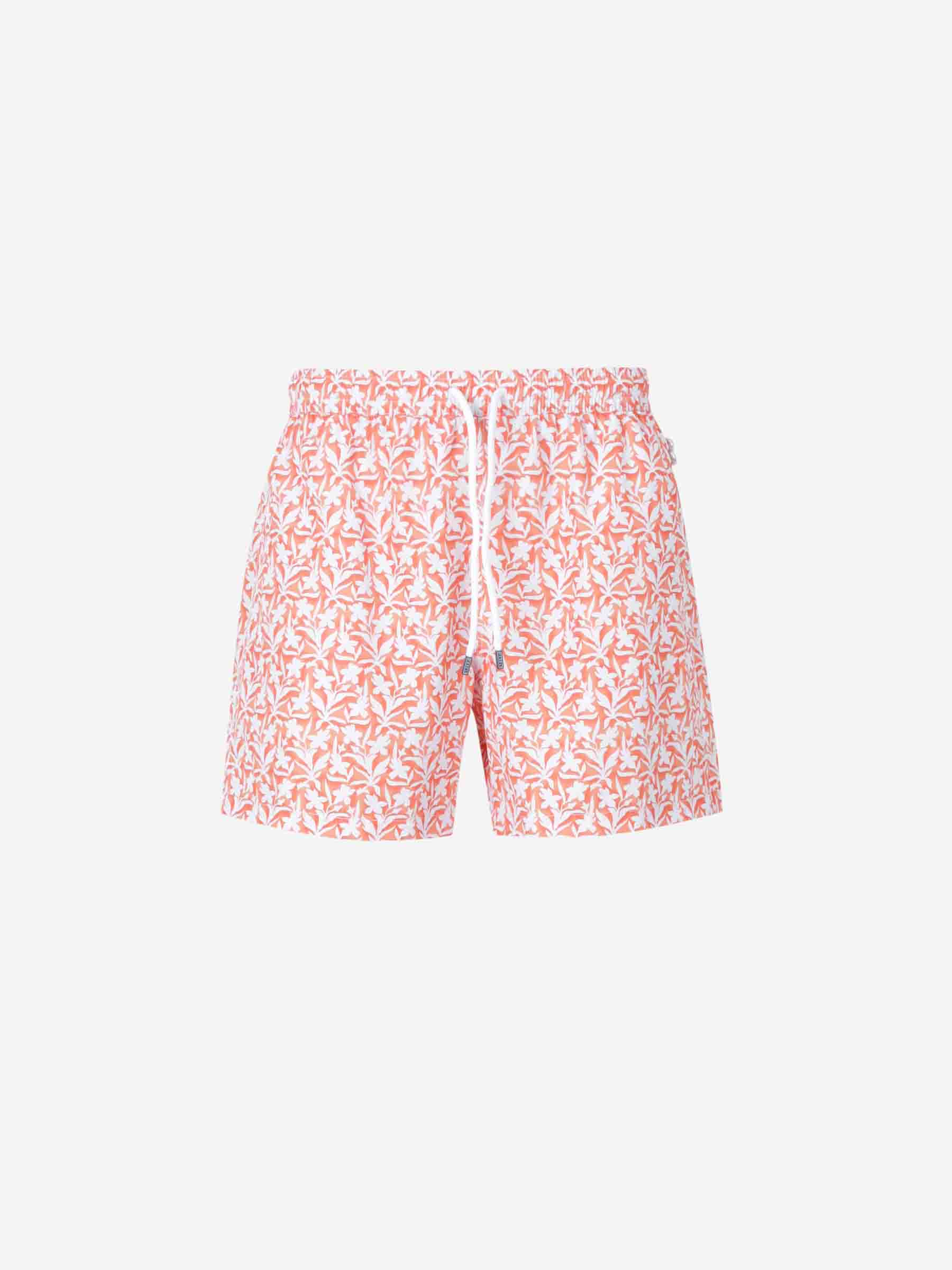 Fedeli Hombre Barcelona Bañador Estampado Floral color Naranja sku 561-001358 01 - Foto 1
