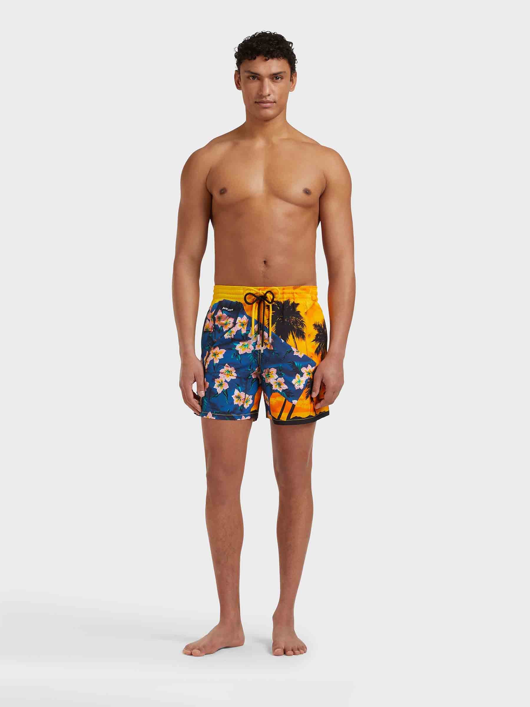 Palm Angels X Vilebrequin Hombre Barcelona Bañador Estampado Tropical color Multicolor sku 561-001390 01 - Foto 2