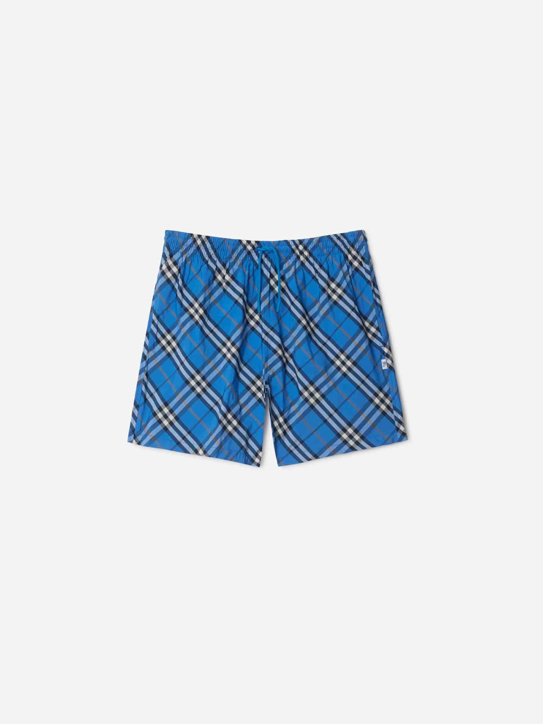 Burberry Hombre Barcelona Bañador Corto Check color Azul sku 561-001394 01 - Foto 1