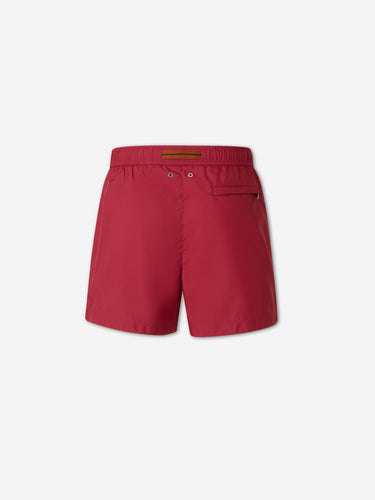 Zegna Hombre Barcelona Bañador Liso Poliamida color Burdeos sku 561-001399 01 - Foto 2