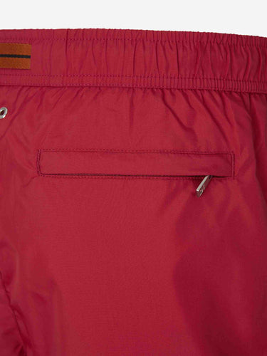 Zegna Hombre Barcelona Bañador Liso Poliamida color Burdeos sku 561-001399 01 - Foto 5