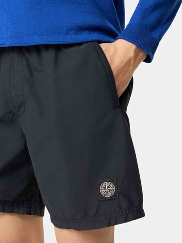 Stone Island Hombre Barcelona Bañador Liso color Negro sku 561-001402 01 - Foto 4