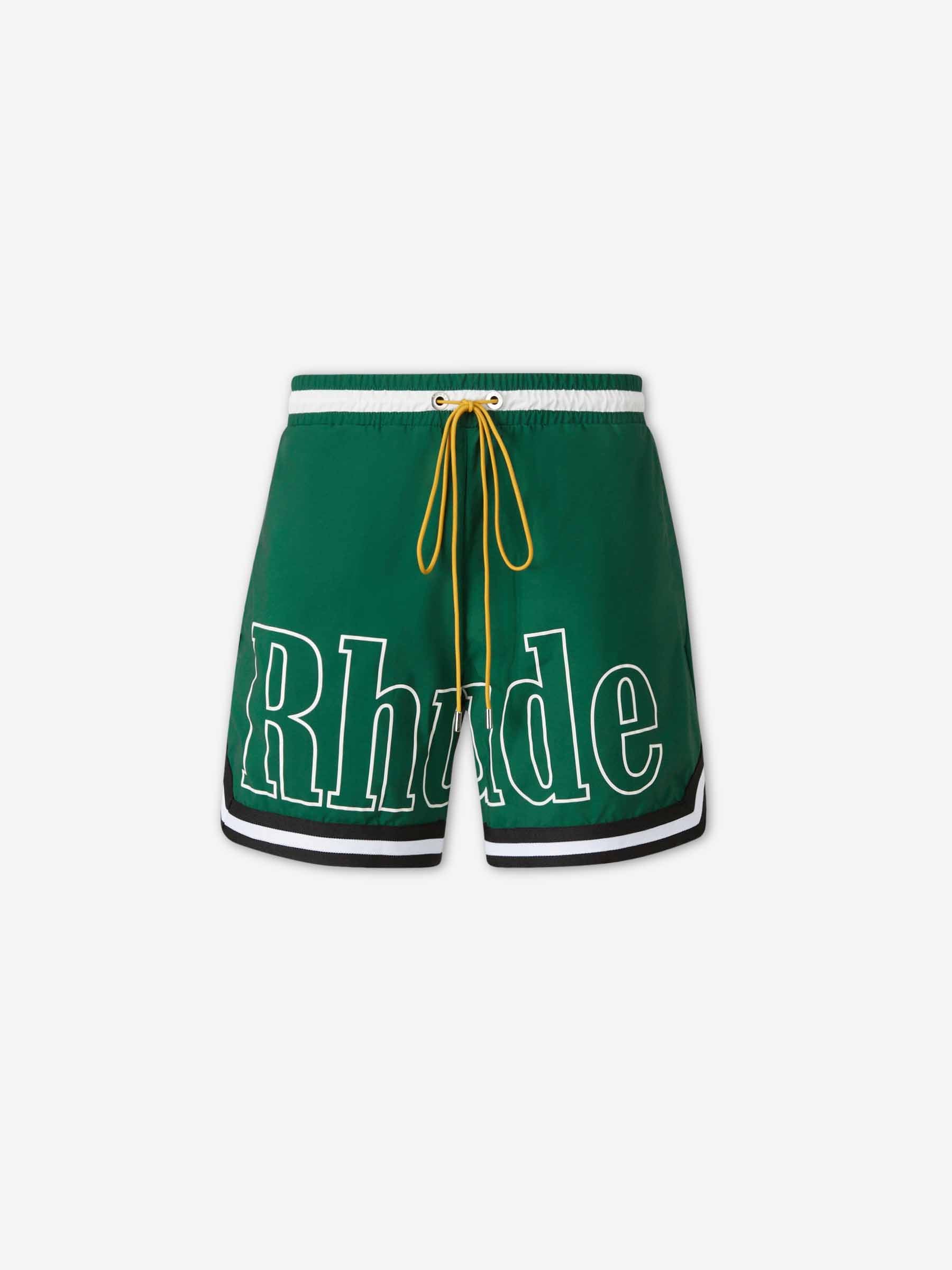 Rhude Hombre Barcelona Bañador Logotipo color Verde Oscuro sku 561-001415 01 - Foto 1