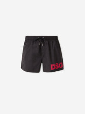 Dsquared2 Hombre Barcelona Bañador Monograma Logo color Fúcsia sku 561-001416 02 - Foto 1