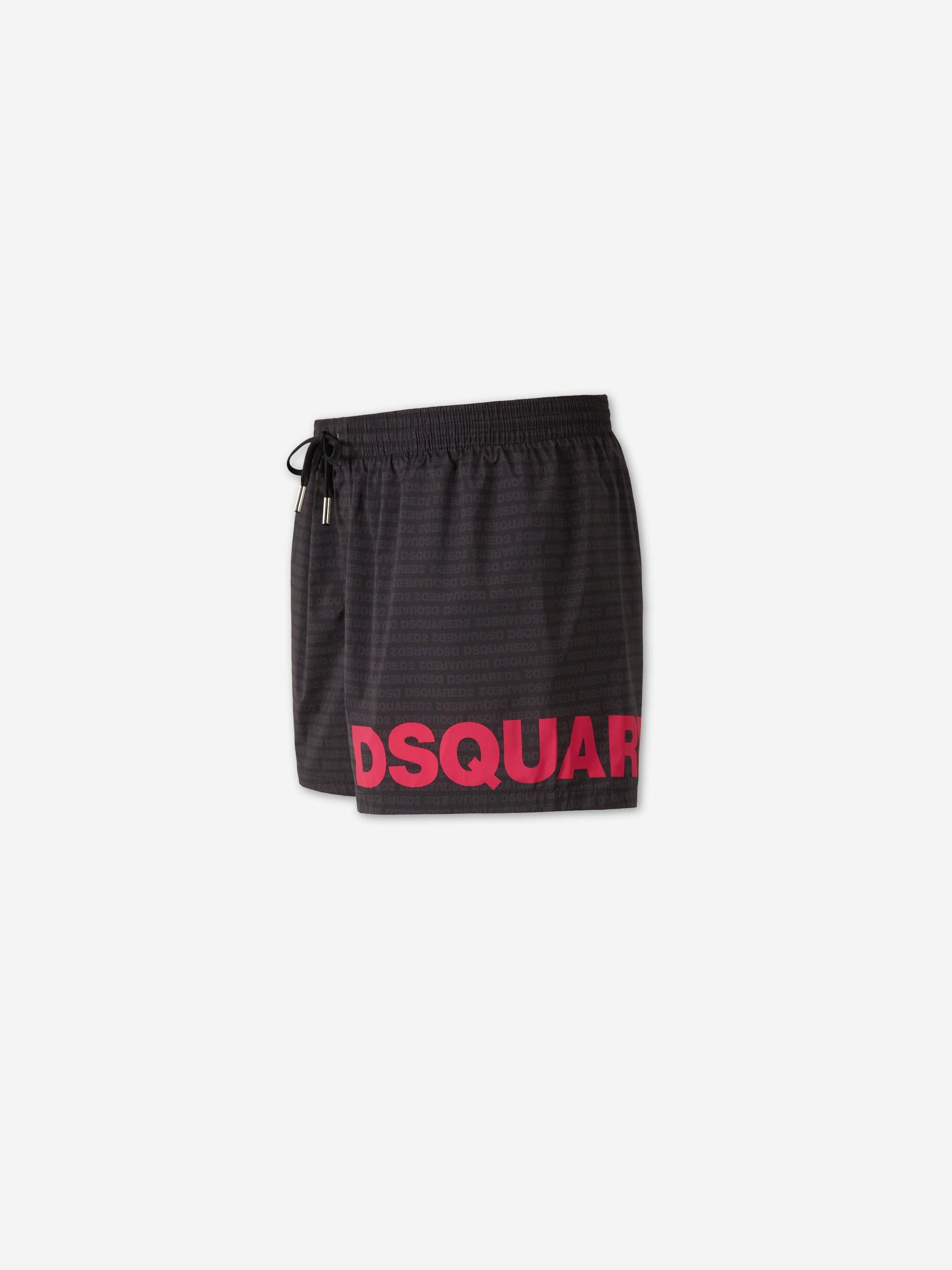 Dsquared2 Hombre Barcelona Bañador Monograma Logo color Fúcsia sku 561-001416 02 - Foto 2