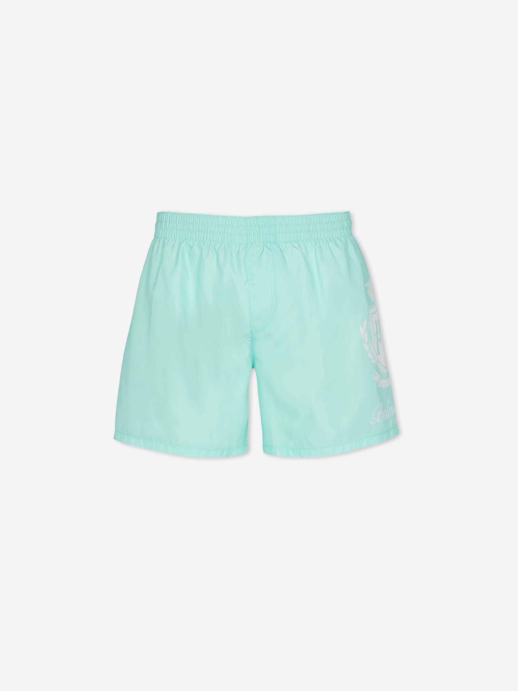 Balmain Hombre Barcelona Bañador Logo Poliéster color Azul Neón sku 561-001420 01 - Foto 1