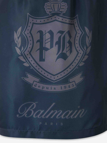 Balmain Hombre Barcelona Bañador Estampado color Azul Noche sku 561-001420 02 - Foto 4