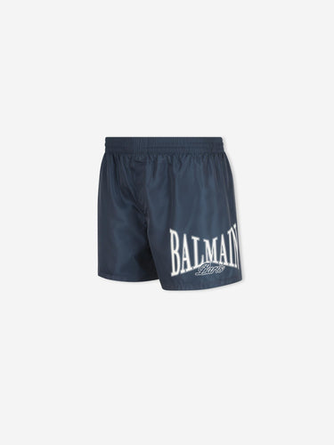 Balmain Hombre Barcelona Bañador Estampado color Azul Marino sku 561-001421 02 - Foto 4