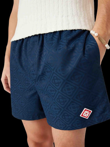 Casablanca Hombre Barcelona Bañador Monogram color Azul Marino sku 561-001425 01 - Foto 4