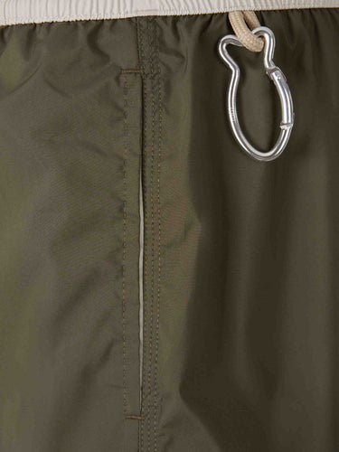 Fedeli Hombre Barcelona Bañador Liso color Verde Militar sku 561-001428 02 - Foto 4