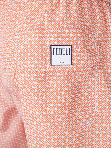 Fedeli Hombre Barcelona Bañador Estampado color Naranja sku 561-001429 02 - Foto 5