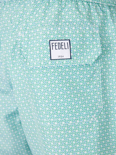 Fedeli Hombre Barcelona Bañador Estampado color Verde Menta sku 561-001429 03 - Foto 5