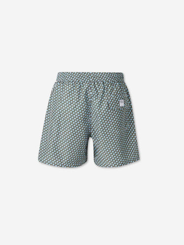 Fedeli Hombre Barcelona Bañador Estampado color Verde Militar sku 561-001434 03 - Foto 2