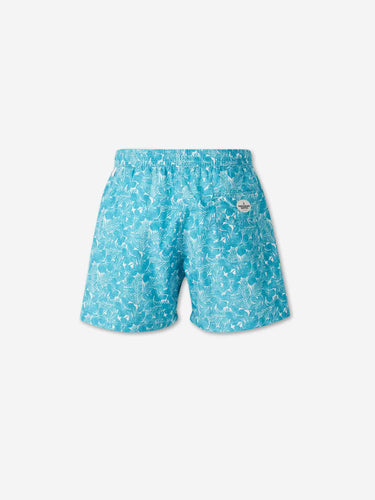 Santa Eulalia Hombre Barcelona Bañador Tropical color Azul sku 561-001436 00 - Foto 3