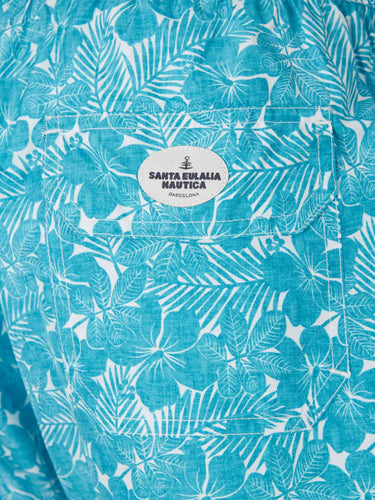 Santa Eulalia Hombre Barcelona Bañador Tropical color Azul sku 561-001436 00 - Foto 5